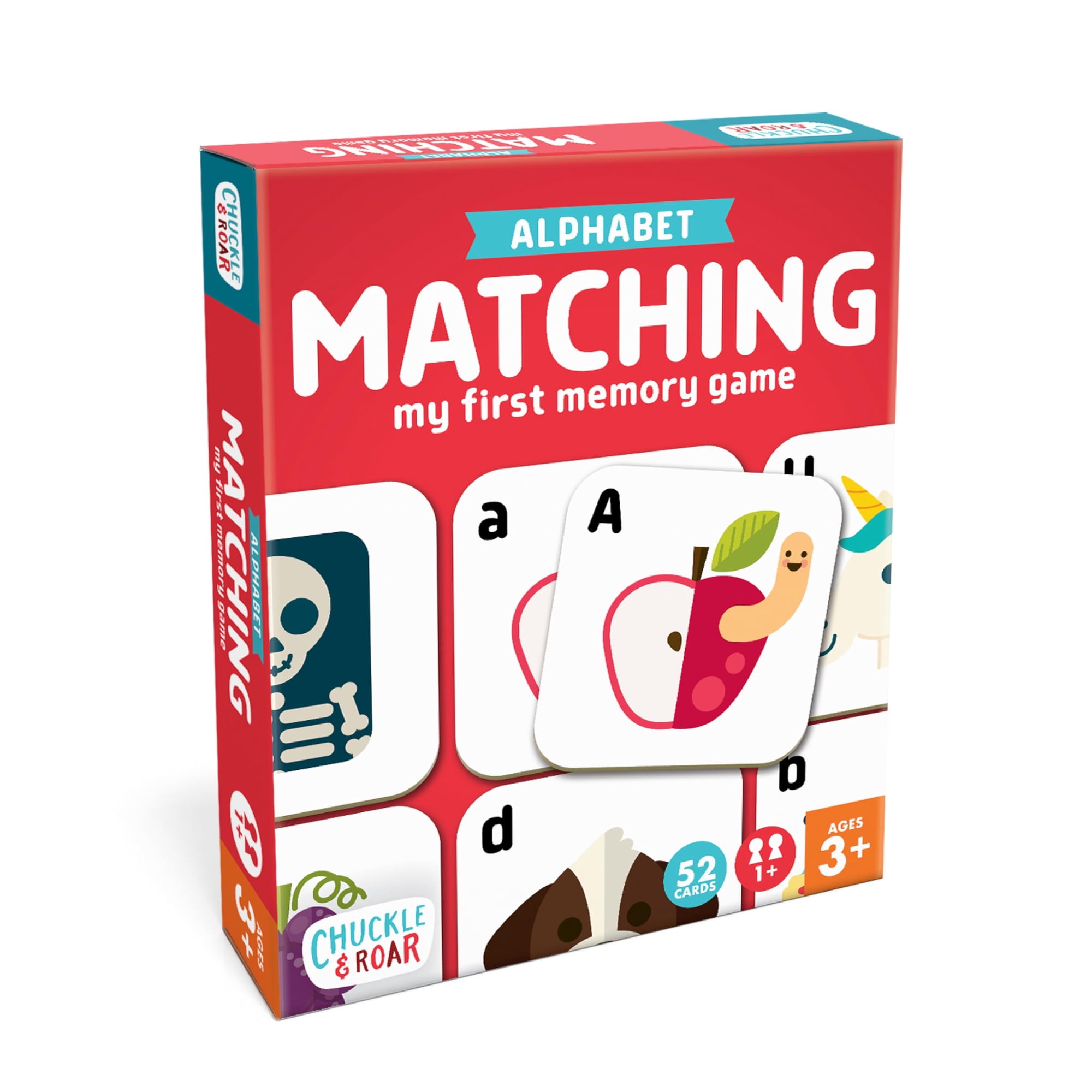 Juego De Mesa Chuckle & Roar Matching Game Alphabet 3+ Years