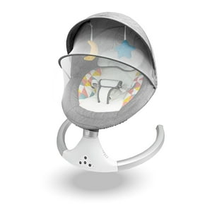 Kidstar - Silla Mecedora Automática Color Gris
