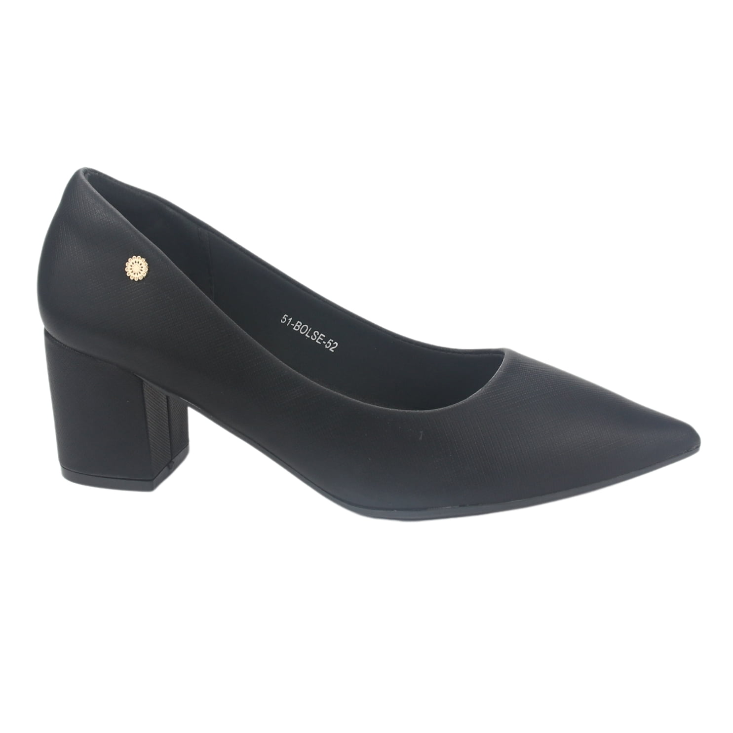 Zapato Chalada Mujer Bolse-52 Negro Casual