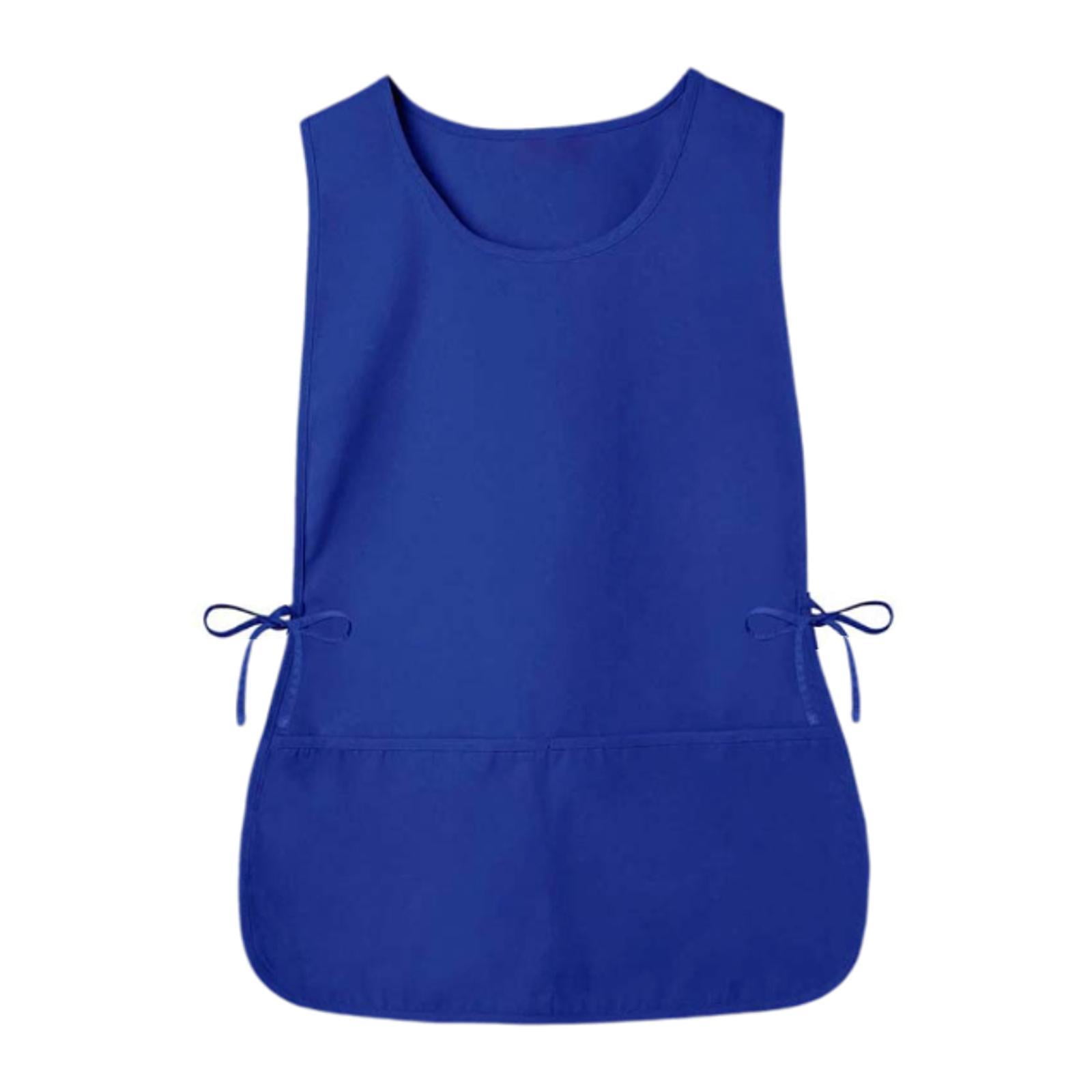 Bothyi - Delantal Con Pechera Delantal De Floristería Delantal De Chef Para Trabajos Artísticos Jardinería Manualidades Azul