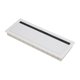 thumbnail image 3 of Tapa De Alambre Para Escritorio De Oficina, Cubierta De Caja De Cables Con Cepillo Abatible Estable Para Escritorio, Computadora, Televisores, Color Blanco, 3 of 5