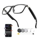 thumbnail image 1 of Gafas inteligentes de traducción MNVOEQ con IA y Bluetooth, 140+ idiomas, 1 of 9