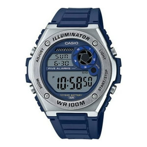 Reloj Digital Azul Casio Mwd-100H-2Av