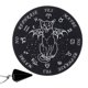 thumbnail image 5 of Tablero De Péndulo De Estrella Brujería Con Colgante Negro Collar Rebanada Radiestesia Negro A, 5 of 5