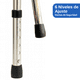 thumbnail image 3 of Burrito Andador Ortopédico Plegable Ajustable Antideslizante, 3 of 8