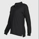 thumbnail image 2 of Polera Pique Tc Ml Mujer negro M, 2 of 5