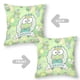 thumbnail image 2 of Keroppi la Rana Fundas de almohada de terciopelo con tema, regalos de funda de almohada, decoración para el hogar, cojín de lanzar, regalo de cumpleaños para fans y parejas.56*56cm., 2 of 6