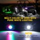 thumbnail image 2 of Luces Rock Xprite 6 Cápsulas Multicolor LED Subiluminación, 2 of 8