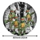 thumbnail image 5 of Las Tortugas Ninja Mantel Redondo con Estampado Icónico de Temática, Se Adapta a la Mayoría de Mesas, Fácil de Cuidar, Regalo Perfecto para Aficionados, Amigos y Familia.180cm, 5 of 5