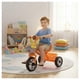 thumbnail image 4 of Triciclo Infantil Bici Musical Con Canasto y Respaldo Naranjo, 4 of 7