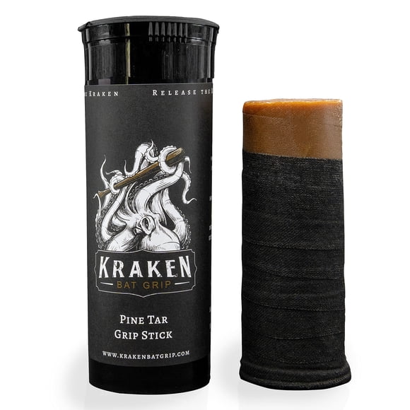 Agarre para Bate Kraken – Alquitrán de Pino Marrón, Talla Única
