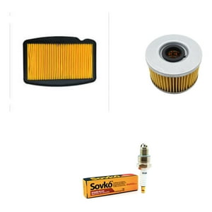 Genérico - Kit Filtros Moto Lifan Kpt Kps Kpr 200 (Aire+Aceite+Bujia)