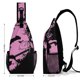 thumbnail image 2 of Lil Peep Riñonera Bandolera con Estampado Integral para Hombres y Mujeres, Bolso Cruzado Gráfico de Tendencia, Mochila de Hombro Streetwear para Ciclismo y Deportes, Riñonera Versátil Casual, 2 of 6