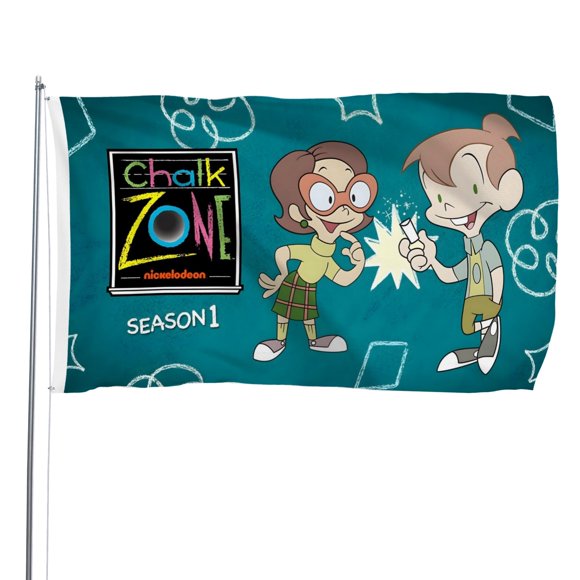 Bandera Temática Chalkzone 90 cm x 150 cm