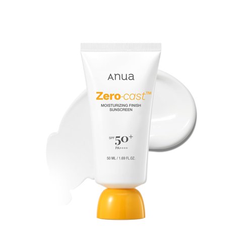 Protector Solar Anua Zero-Cast Hidratante Finish Spf 50 50 Ml