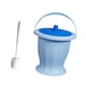 thumbnail image 5 of Escupidera, Cubo, Bacinilla, Orinal, Botella Para Dormitorio, Ni?os, Ancianos, Azul, 5 of 5