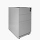 thumbnail image 2 of Cajonera Metálica Pedestal Gris Claro, 2 of 7