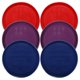 thumbnail image 2 of Juego de 6 colores de tapas Pyrex 7201-PC 950 ml libres de BPA, 2 of 5