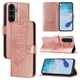 thumbnail image 5 of Funda cartera mariposa para Samsung Galaxy S25 FE con soporte y ranuras para tarjetas Oro rosa, 5 of 5