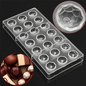Genérico - Moldes Chocolate Moldes De Chocolate Policarbonato Diamante