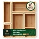 thumbnail image 1 of Baúl de almacenamiento de té ROYAL CRAFT WOOD de bambú de lujo, 5 cajas, 1 of 9
