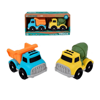 Ansaldo - Set De 2 Camiones De Construcción Material Reciclado