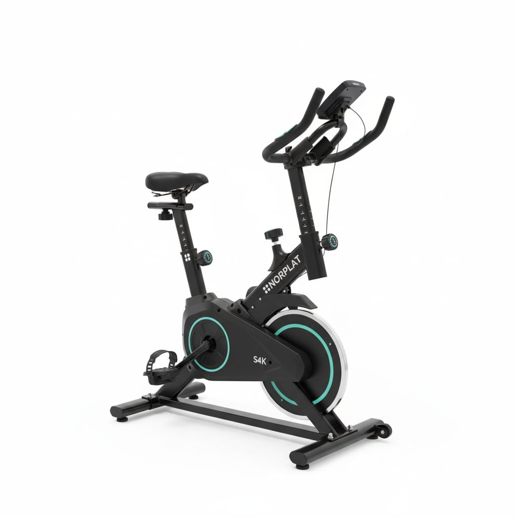 Bicicleta Estatica Norplat S4k Spinning Fitness Volante 4kg