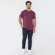 thumbnail image 4 of Polera Hombre Slub Bolsillo Burdeo Corona, 4 of 5