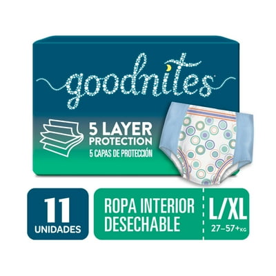 Ropa Interior Desechable Unisex Talla G 11 Un Huggies