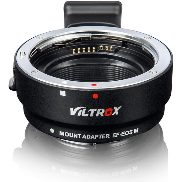 Adaptador de enfoque automático para montura de objetivo VILTROX EF-EOS M para Canon
