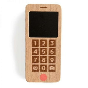 Roots Toys - Juguete Celular De Madera
