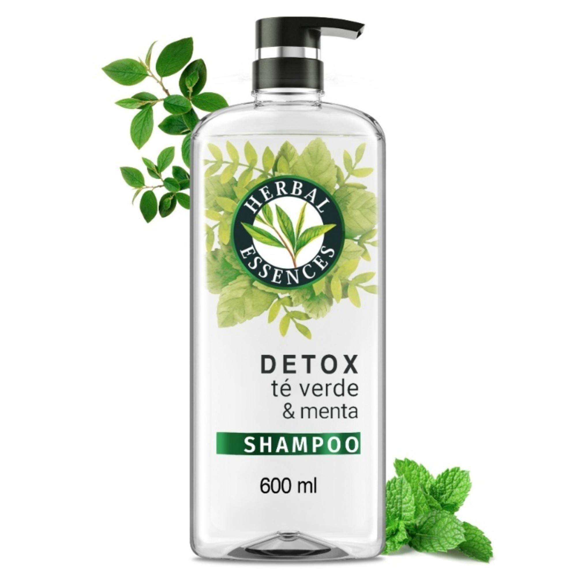 Shampoo Aroma Té Verde & Menta 600 ML Herbal Essences