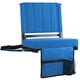 thumbnail image 1 of Asientos de estadio SPORT BEATS con respaldo azul, 2 unidades, 1 of 8