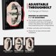 thumbnail image 2 of Set Deadbolt Lock Kwikset San Clemente negro mate con SmartKey, 2 of 6