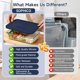 thumbnail image 3 of Tapa para Recipientes SOPHICO de Silicona 6/8 Tazas - Pack de 3, 3 of 7