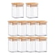 thumbnail image 1 of 10 Tarros De Almacenamiento De Alimentos, Tarro De Vidrio Transparente Para Azúcar, Té Floreciente, Especias, 1 of 5