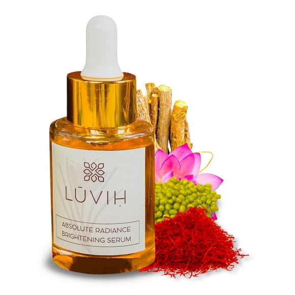 Suero facial LUVIH 30 ml Radiancia Azafrán y Regaliz