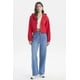thumbnail image 4 of Polerón Mujer Zipper Crop Rojo, 4 of 4