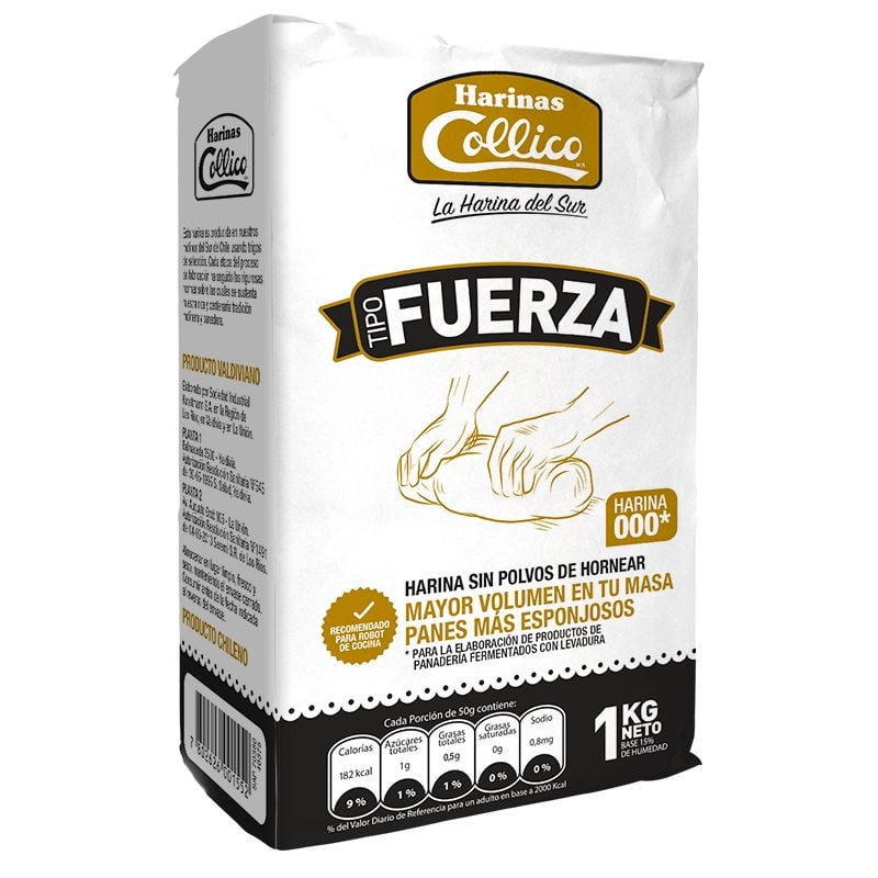 Harina De Fuerza Bolsa 1 kg Collico