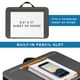 thumbnail image 4 of Lap Desk LapGear Compact Charcoal para portátiles de 15 pulgadas, 4 of 6