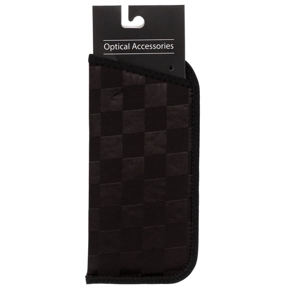 Funda para lentes Rainbow Bright negra de nylon protectora