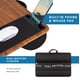 thumbnail image 4 of Escritorio portátil LapGear Home Office Pro con reposamuñecas Espresso, 4 of 6