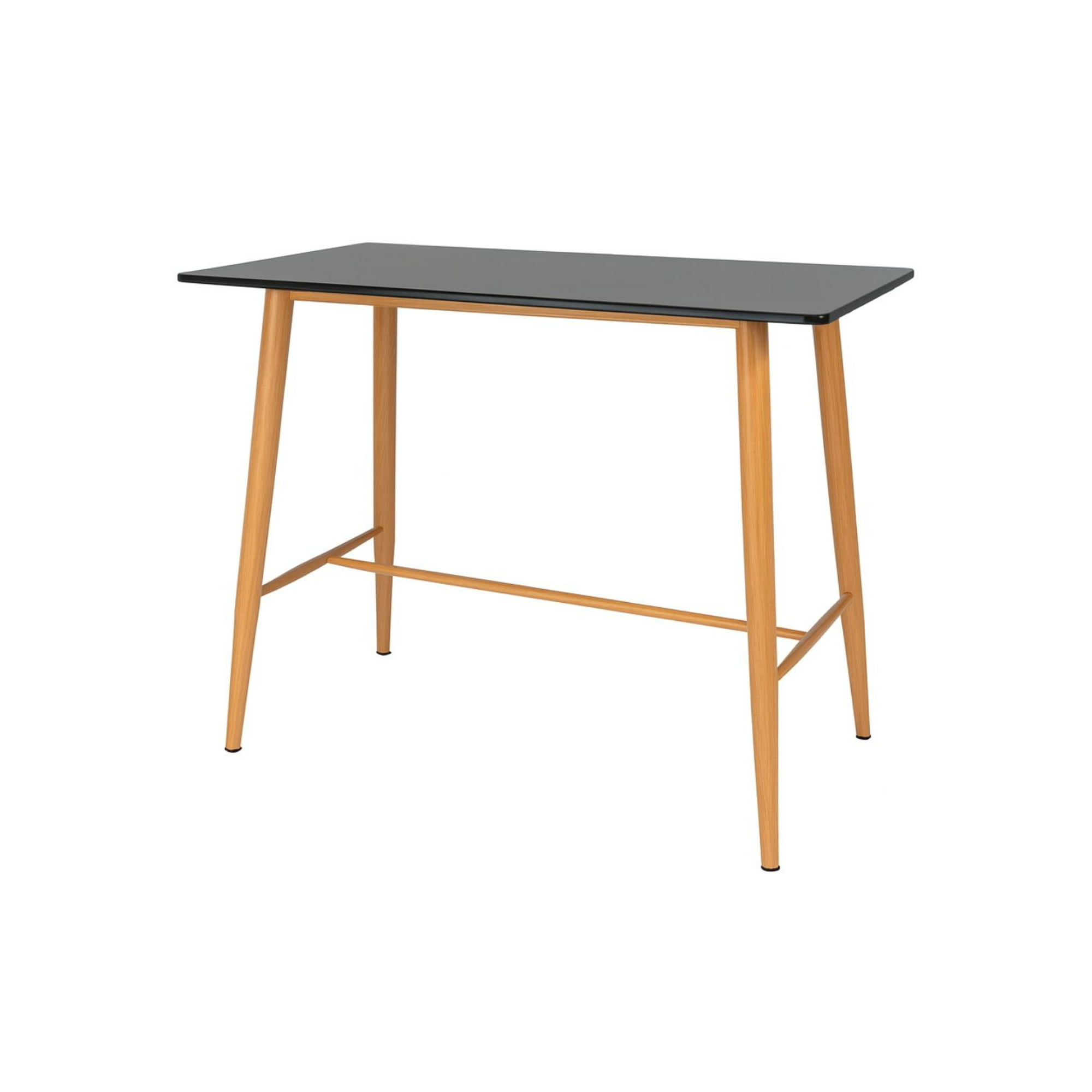 Habita2 Chile - Mesa De Bar Atlas Mdf Negro Natural