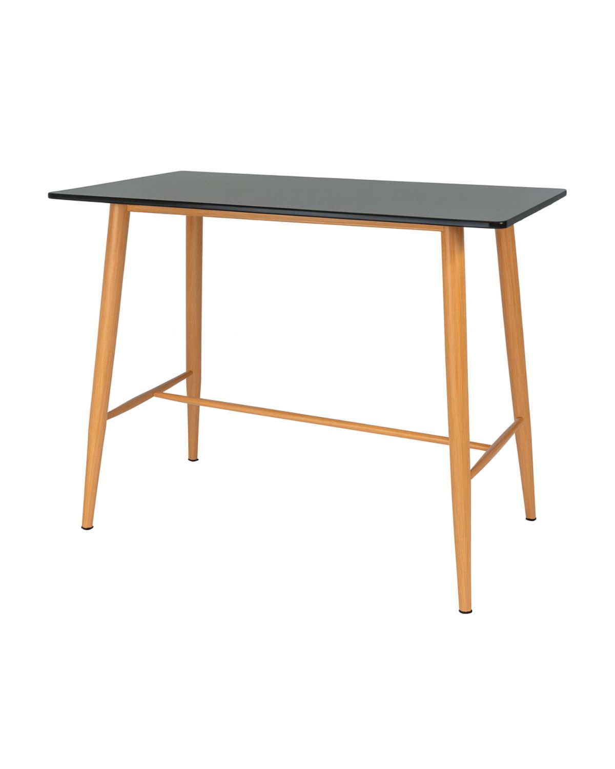 Habita2 Chile - Mesa De Bar Atlas Mdf Negro Natural