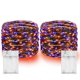 thumbnail image 1 of Luces de cadena Dazzle Bright 12 m, paquete de 2, impermeables LED, 1 of 7