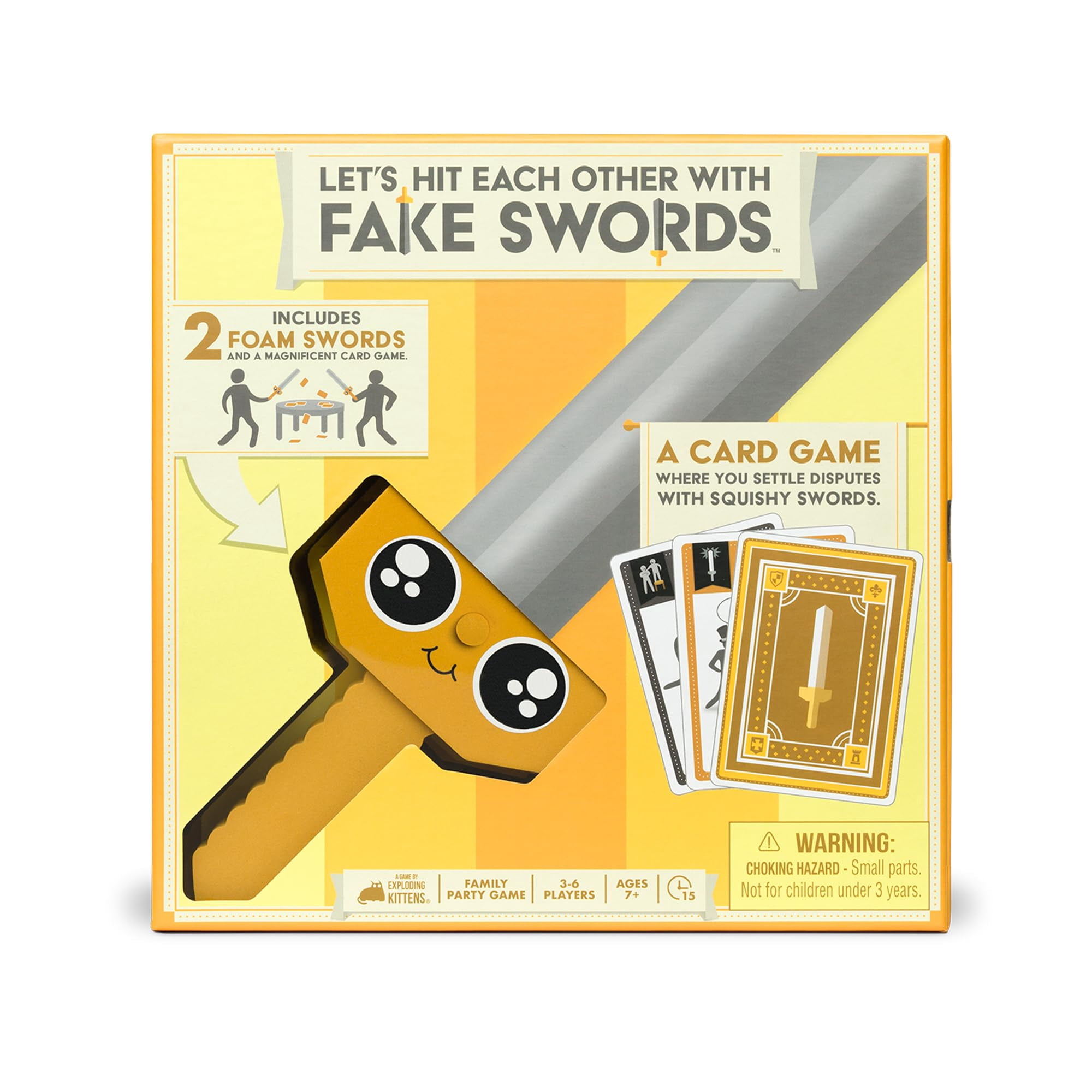 Juego De Mesa Y Cartas Exploding Kittens Sword-fighting Age 7+