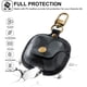 thumbnail image 4 of Funda Completa A Prueba De Golpes Para Airpods 4 2024 Negra De Piel, 4 of 7