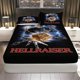 thumbnail image 1 of Horror Hellraiser Lightning Fitted Sheet Three Piece Set Halloween Theme, 1 of 1