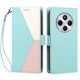 thumbnail image 3 of Cartera para Xiaomi Redmi 17C en PU Tricolor, Funda con Solapa, Verde, 3 of 6
