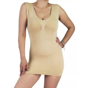 Likeshop - Camiseta Polera Interior Reductora Sin Costura Musculosa 961